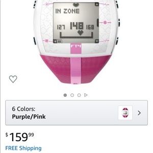 Polar FT4 heart rate monitor + band